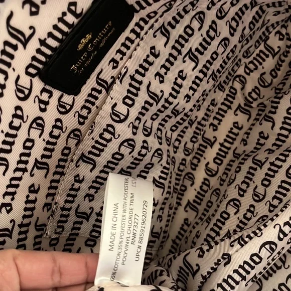 Juicy counture beach tote bag NWT